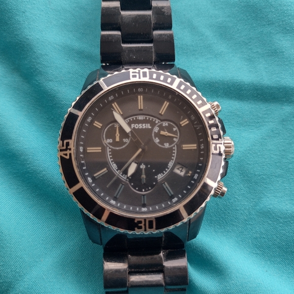 Fossil Analogue Black Dial Men's Watch - CH2623 - Picture 4 of 10